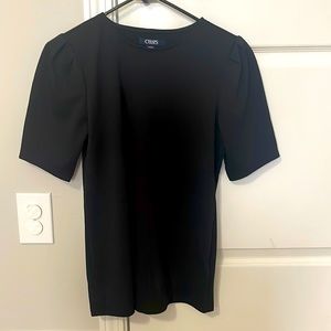 Black short sleeve shirt - size small